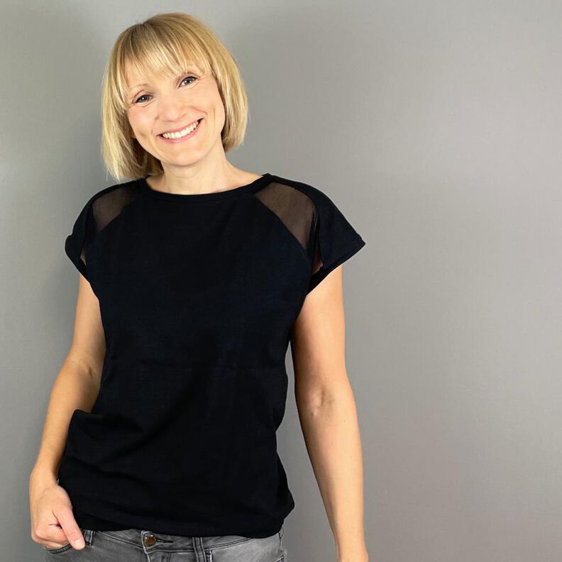 Shirt Rubi | mit & ohne Einsatz aus Spitze, Tüll und mehr image number 1