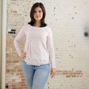 Raglanshirt Nora Gr. 34-46 Nähanleitung + Schnittmuster