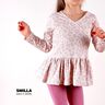 Shirt/ Kleid #Fleur Gr. 62-164 inkl. A4/ A0/ Beamerdatei thumbnail number 8