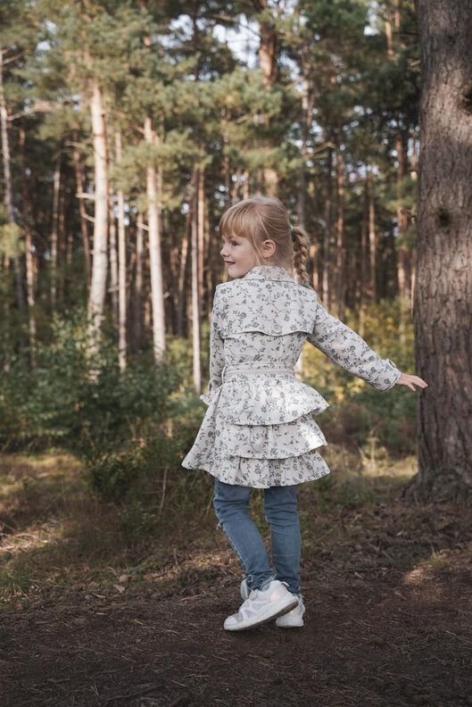 Schnittmuster Trenchcoat Leonie inkl. Beamerdatei image number 3