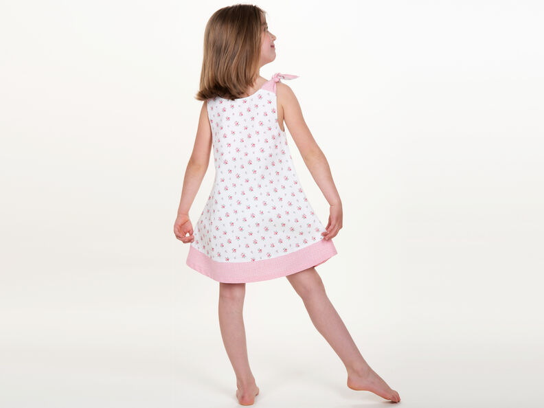  Schnittmuster Kleid für Mädchen in 3 Modellvarianten image number 8