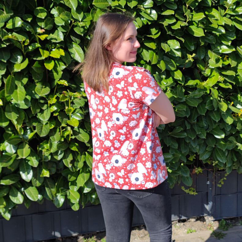  Schnittmuster Shirt Leoni maxi Gr. 34-54 für Nähanfänger image number 8