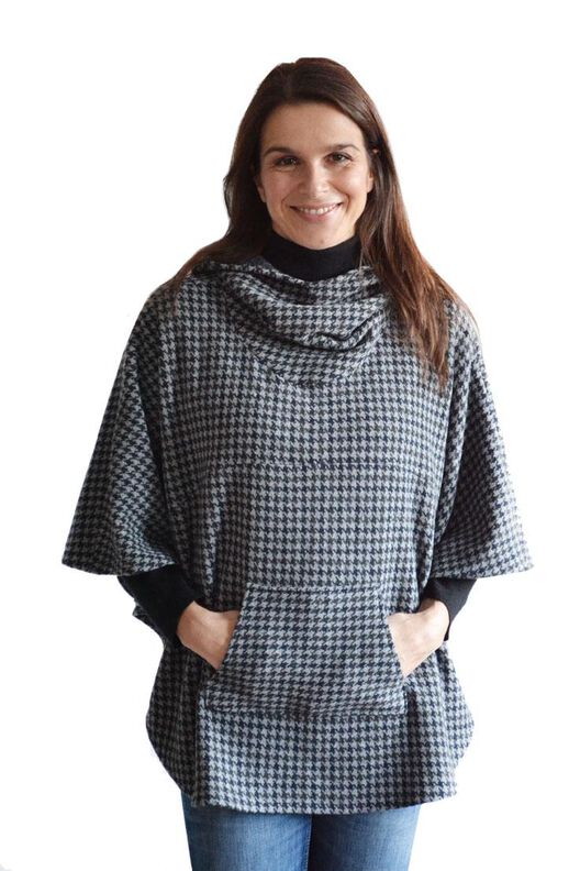Cape / Poncho "LUNA", Schnittmuster  Gr. 158-46 image number 3