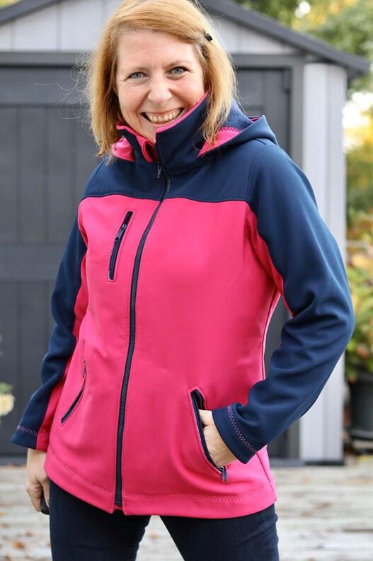 Softshelljacke Damen Schnittmuster Gr. 32-58 - mein PEPE #80 image number 4