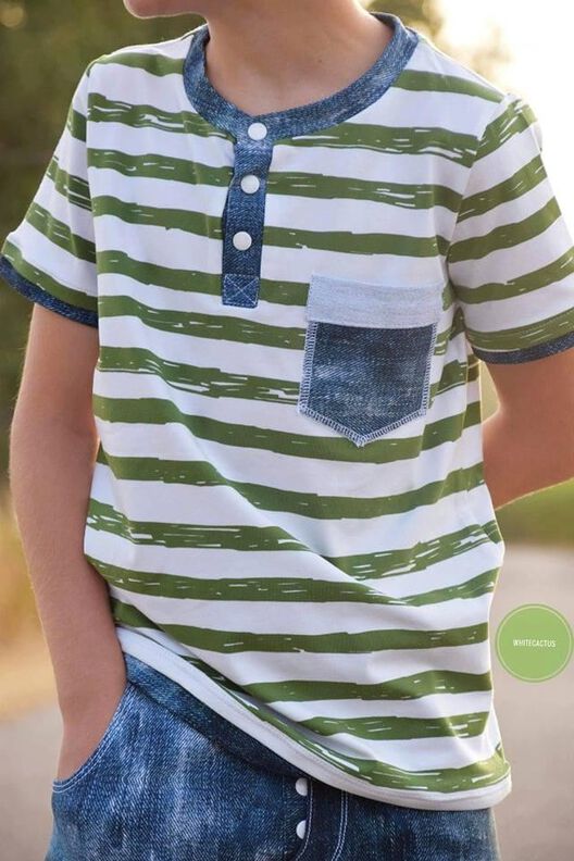 Shirt Kinder - Schnittmuster Gr. 74-128 - dein THEO #46 image number 10