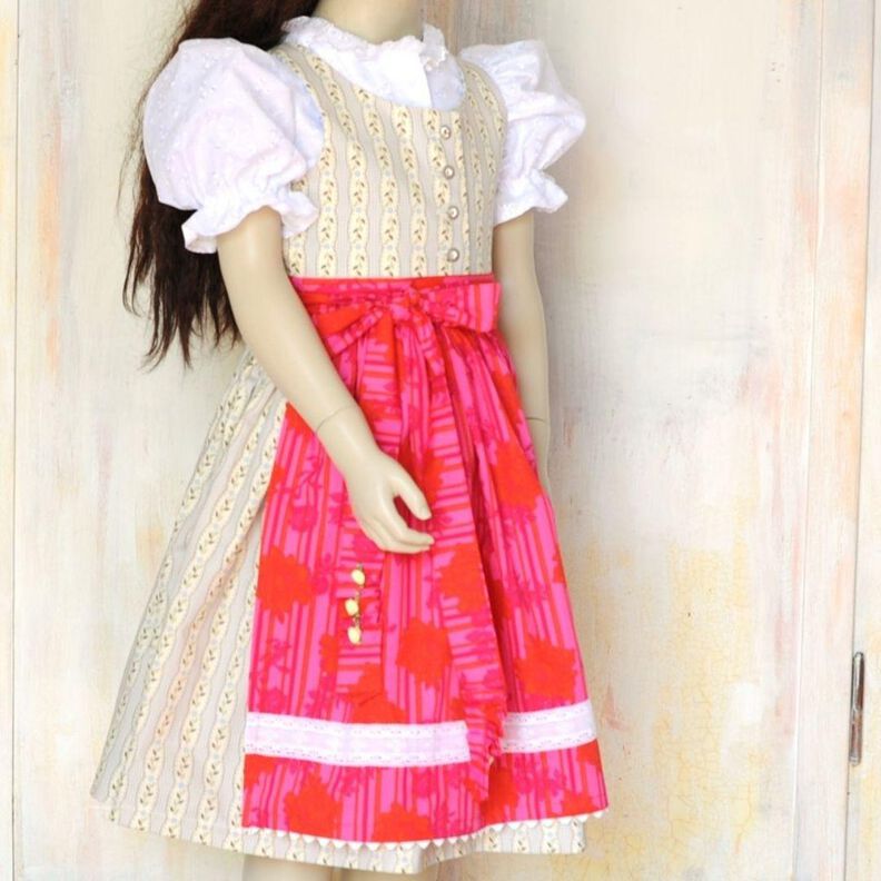 Schnittmuster Kinderdirndl Sissi Gr. 80-140 image number 3