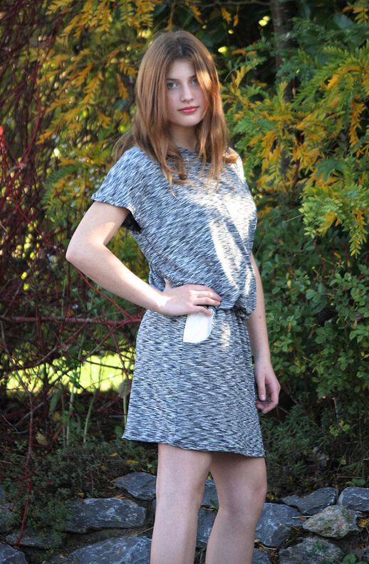 Kleid, Jerseykleid "Reese", Schnittmuster Gr. 158-46 image number 4