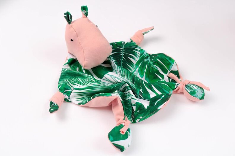  “Hippo HELGA” Schmusetuch / Schnuffeltuch Schnittmuster image number 7