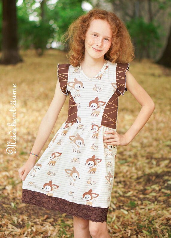 Sommerkleid Sue Gr. 98 - 164 Schnittmuster Nähanleitung image number 9