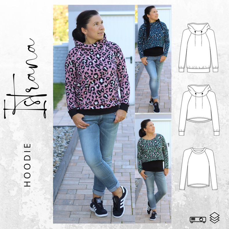 Ebook Raglansweater/-hoodie ISTRANA Gr. 34-56 image number 1