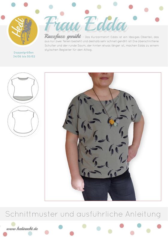 ebook Kurzarmshirt Frau Edda für Damen  image number 1
