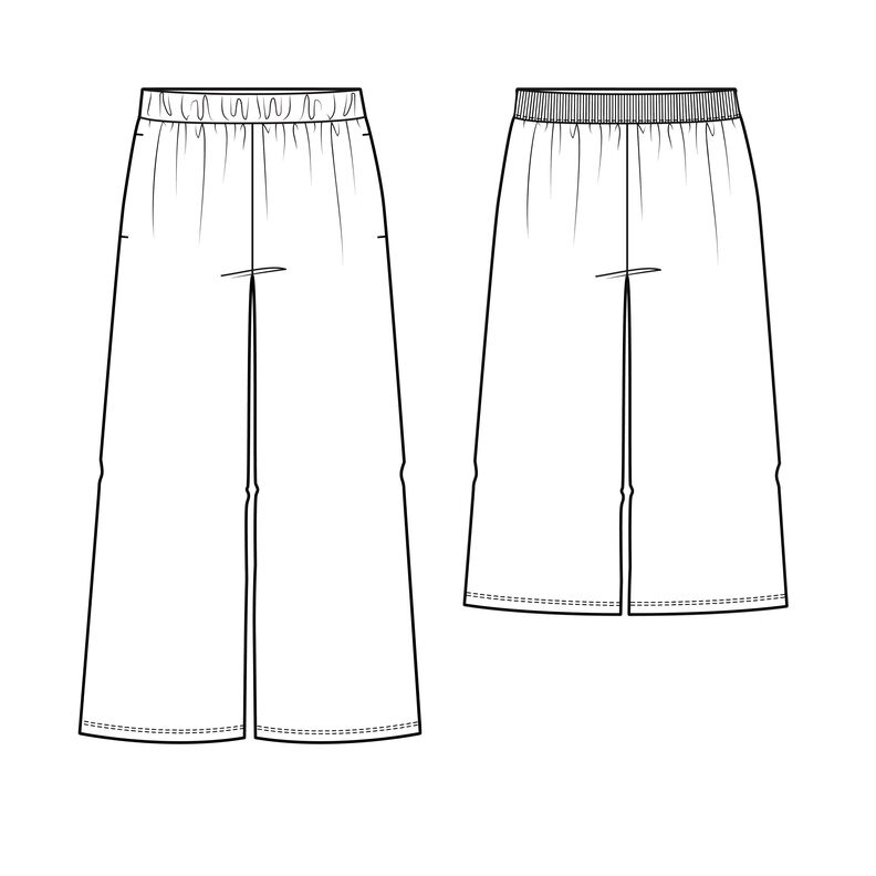 Damen Marlene Hose Weit High Waist AWAH ♥ Gr. 34-56 image number 10
