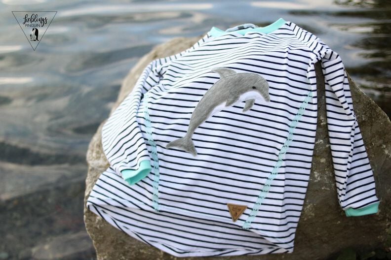 Applikationsvorlage und Nähanleitung Delfin image number 3