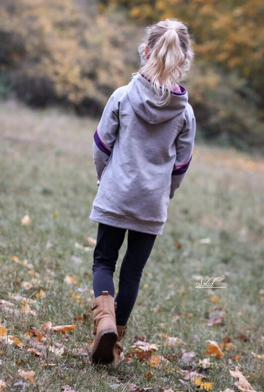 Kombi E-Book Hoodie Farbenbogen Gr. 68 - 140 image number 3