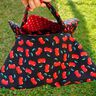 Kuchentasche mit Abdeckung nähen Kuchen Tasche thumbnail number 4