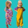 Baby Jumpsuit Latzhose Strampler MOYO ♥Gr. 56-98 thumbnail number 4