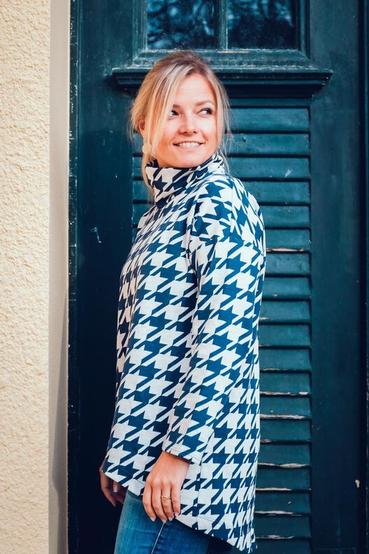E-BOOK Oversizepullover „Bergen" GR. 34-52 *A4 UND A0 DATEI* image number 2