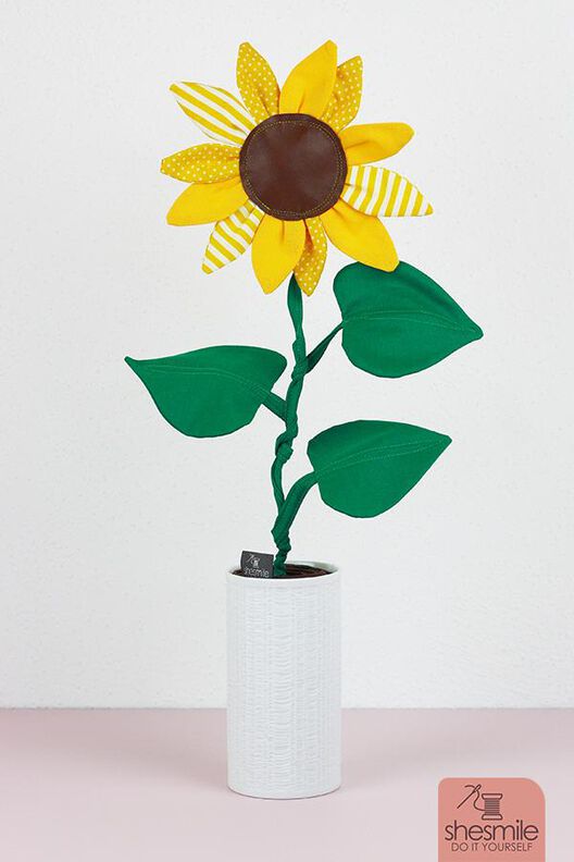 Zimmerpflanze Sonnenblume (Nähanleitung & Schnittmuster) image number 4
