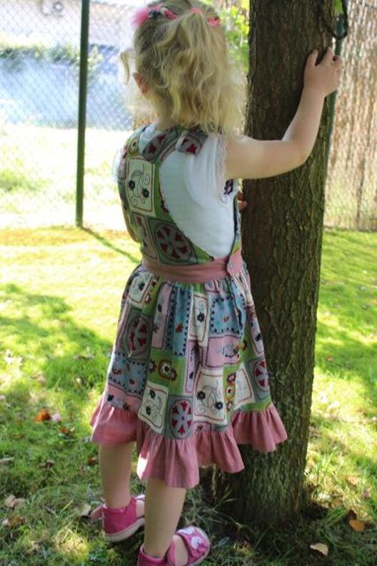 Latzkleid "LYDIA" - Schnittmuster Gr 62-104 image number 5