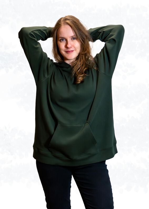Oversize Hoodie/Sweater „Tessa“ für Damen BU 80-116, A4+A0 image number 7