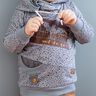 Hoodie Smiler Gr. 56-122, Lachmundtasche, Varianten, A4+A0 thumbnail number 5
