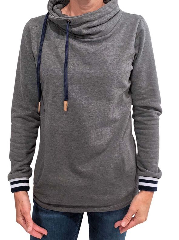 Kleid / Pullover Thyra Nähanleitung 2 Kragen Gr. 58-46 image number 10