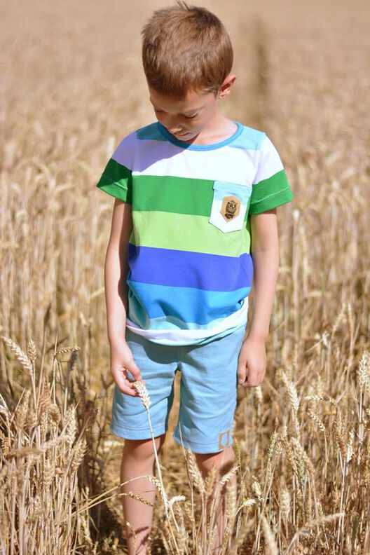 Shirt Kinder - Schnittmuster Gr. 74-128 - dein THEO #46 image number 9