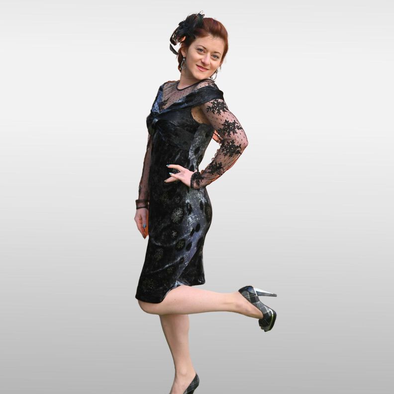 Elise– Etui-Kleid + Croptop  32-52 image number 5