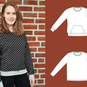 Tara – Bequemer Pullover mit Kängurutasche, BU 80-116, A4+A0 thumbnail number 7