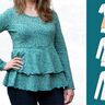 Leonie Stufenshirt mit Empire-Teilung BU 80-116, A4+A0 thumbnail number 9