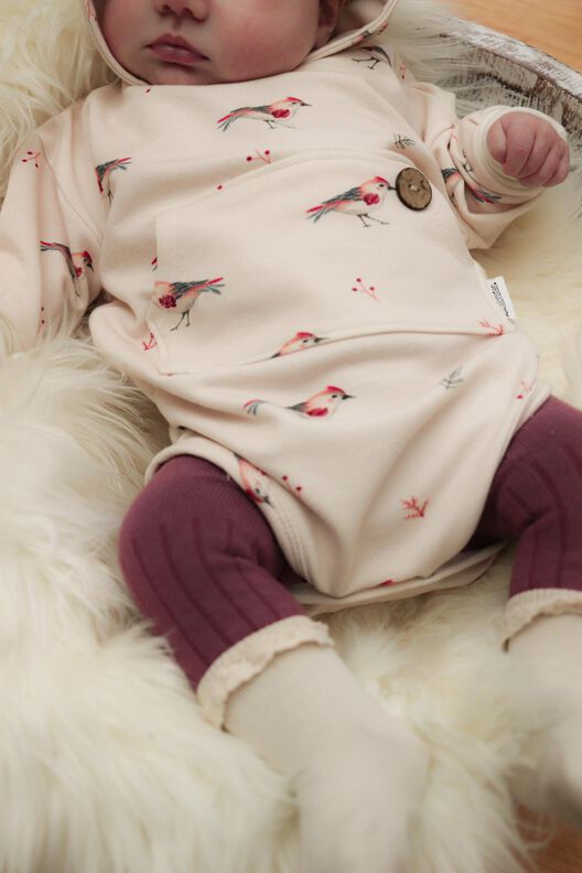 #LoosefitHood Baby #LoosefitRomper 44-86 image number 9