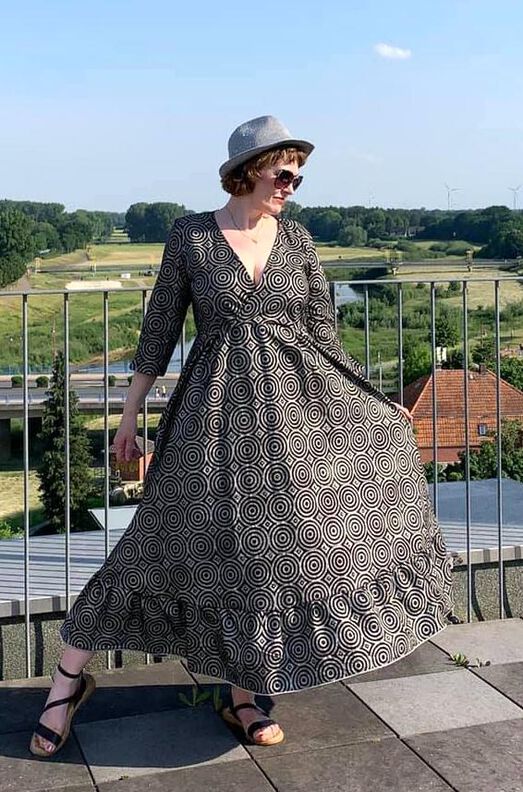 Maxikleid MARINGA (34-46) Damen Kleid Schnittmuster image number 7