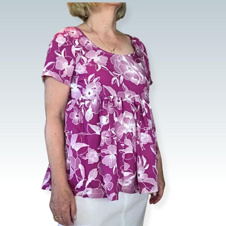 Schnittmuster Damen Tunika Blomma Gr. 34-54  image number 5