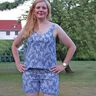 Pyjama, Nachthemd (32-56) LIBERDADE Damen Schnittmuster thumbnail number 3