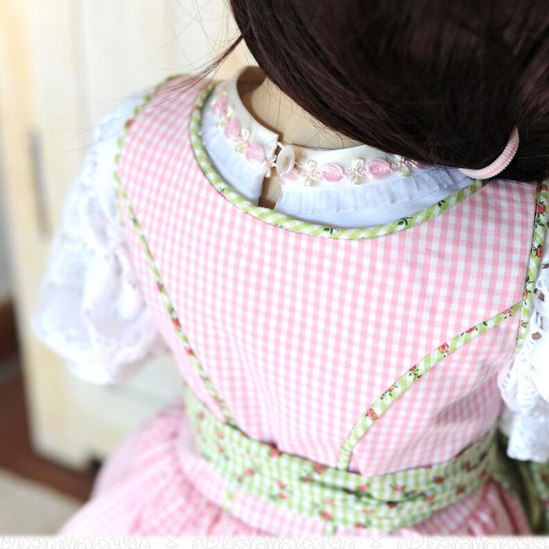 Kinderdirndl Resli 1 Gr. 80 -140 Schnittmuster image number 7