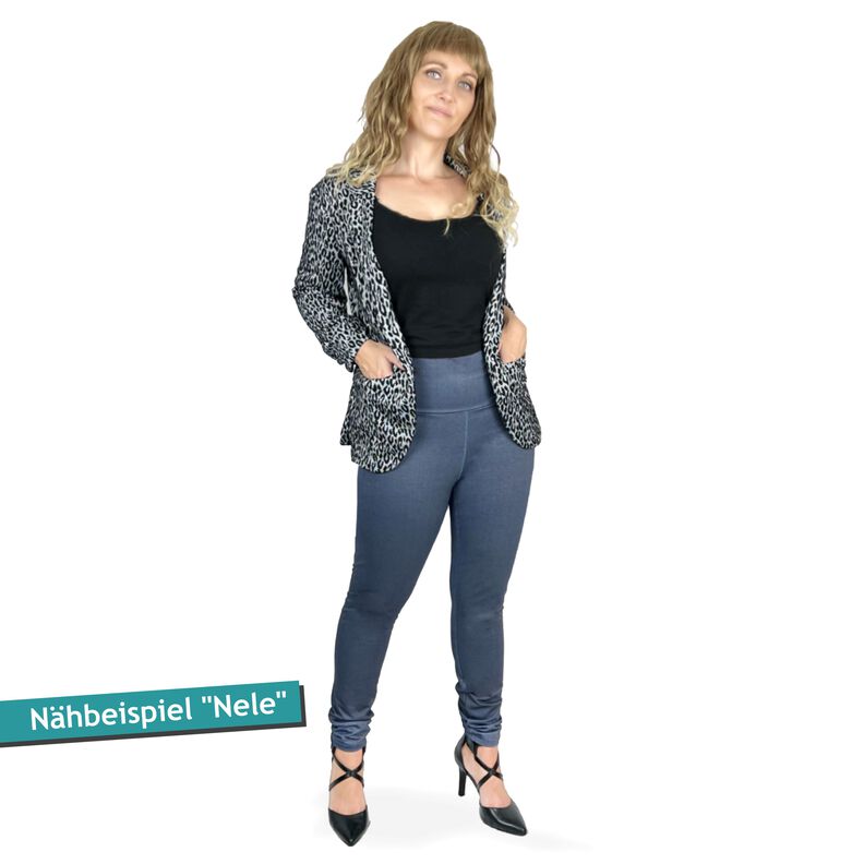 Leggings Nele, Gr. XS - 4XL, Schnittmuster mit Ebenen image number 2