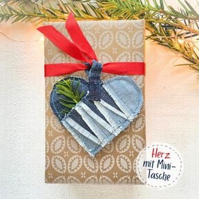 Weihnachts-Anhänger, Tanne, Glocke, Herz & Stiefel