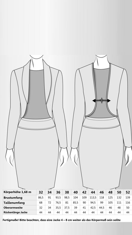 Jack - Bolero/Jacke kurz 32-52 image number 3