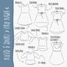 KLEID & SHIRT "FRU KAJA" - Schnittmuster und Anleitung thumbnail number 2
