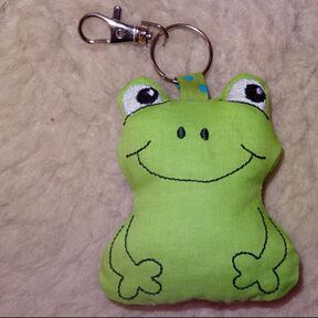Frosch ITH 6cm bis 13cm Stickdatei 