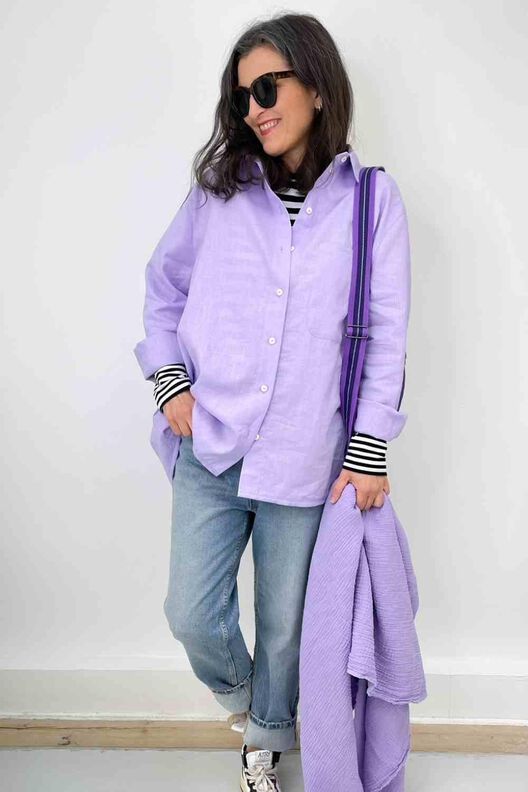 Evas Oversizedbluse- Schnittmuster & Nähanleitung  image number 3