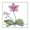  Stickdatei Orchidee Mugrug 10x10cm thumbnail number 2