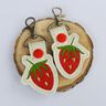 ITH Stickdatei Schlüsselanhänger Erdbeeren thumbnail number 1