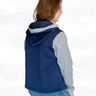 Daria Sweatjacke/Weste mit Knöpfen und Kapuze BU 80-116 thumbnail number 5