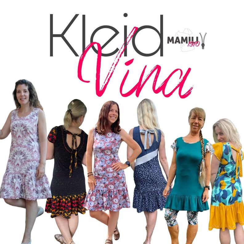 Schnittmuster Kleid Vina Gr. 32-54 image number 1