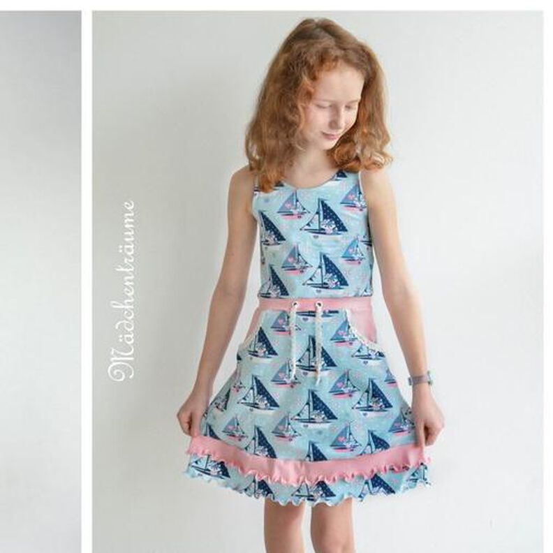 Latzkleid Sweetheart 74 - 164 in 3 Varianten image number 1