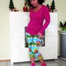 Damen Hose Jogginghose Leggings aus 1 Teil RAS ♥ Gr. 34-50 thumbnail number 2