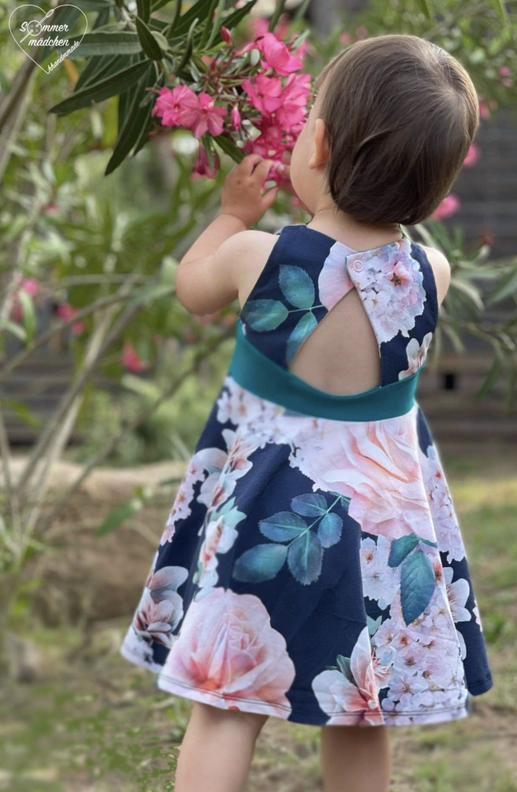 E-Book Drehkleid Rückenfrei Größen 68 - 98 image number 2