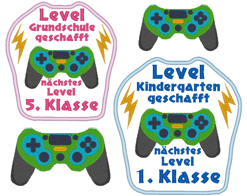 Stickdatei - Controller - n&auml;chstes Level image number 3