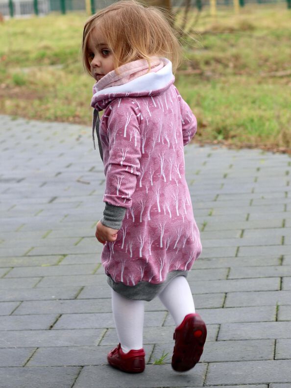 HOODIEKLEID FÜR MÄDCHEN GR 56 - 146 image number 9